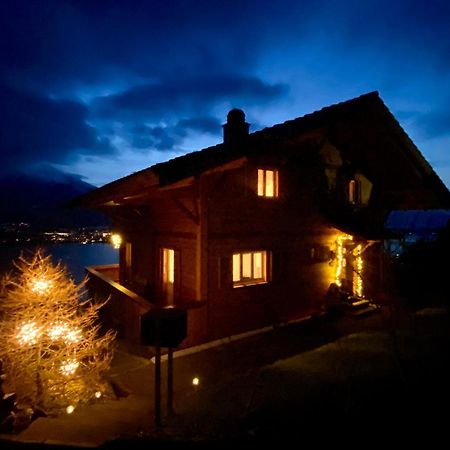 Chalet Egglen "Typical Swiss House, Best Views, Private Jacuzzi" سيغريسويل المظهر الخارجي الصورة
