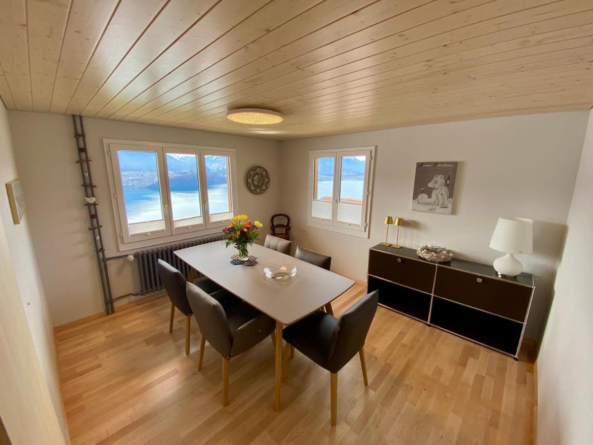 Chalet Egglen "Typical Swiss House, Best Views, Private Jacuzzi" سيغريسويل المظهر الخارجي الصورة