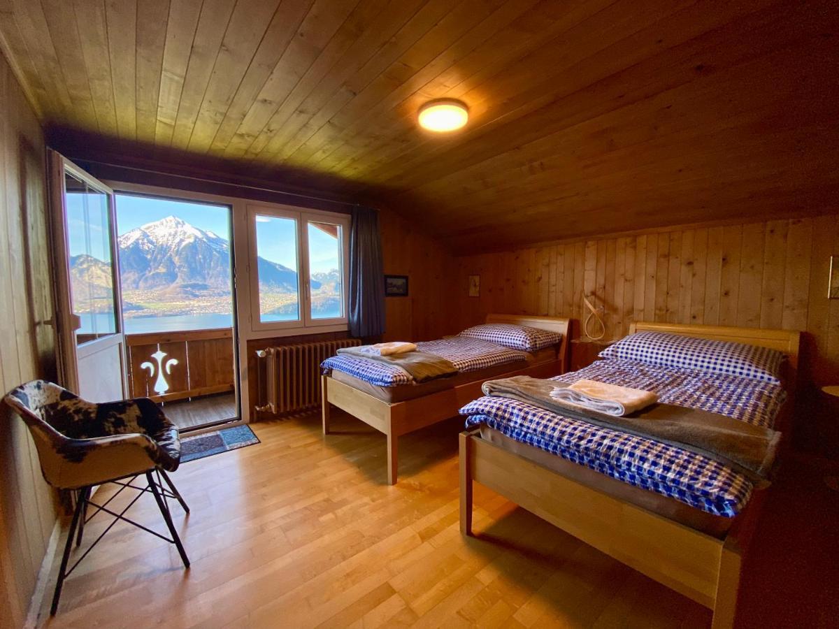 Chalet Egglen "Typical Swiss House, Best Views, Private Jacuzzi" سيغريسويل المظهر الخارجي الصورة